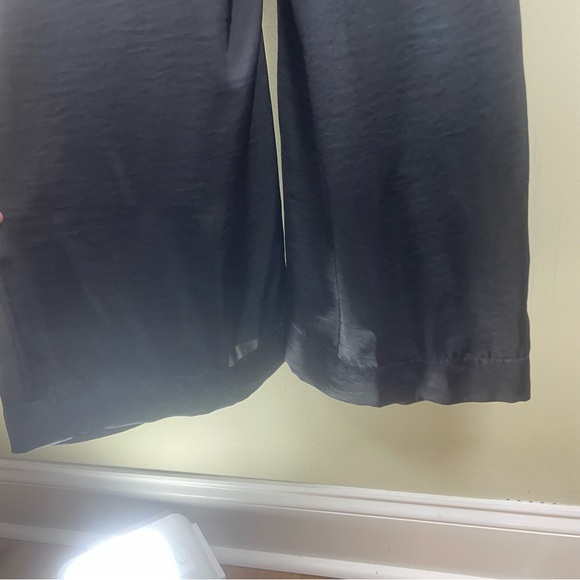 Steve Madden Black Front Tie Jumpsuit Has Pockets Size Medium - Picture 10 of 16